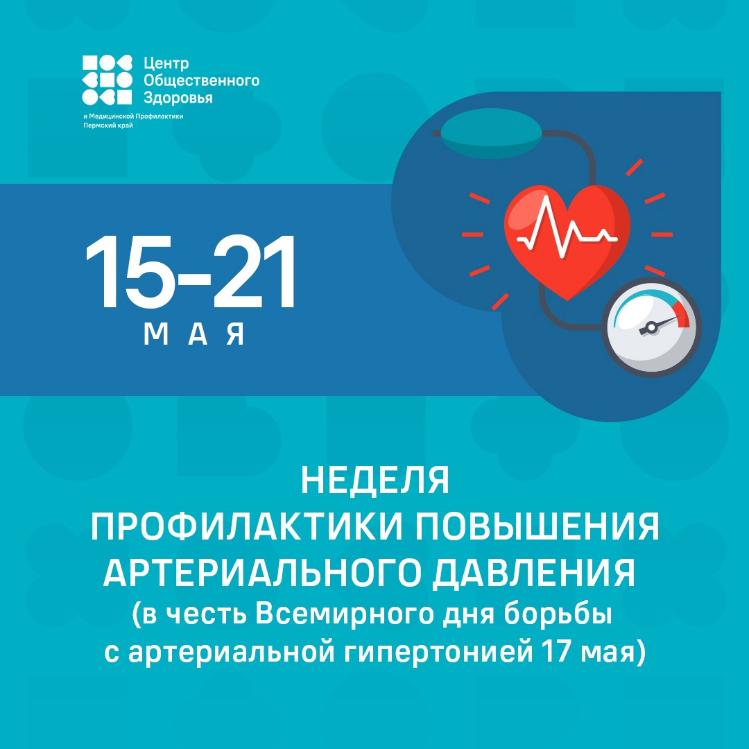 Неделя профилактики повышения артериального давления