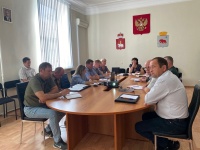 В администрации Кудымкарского округа состоялось еженедельное совещание при главе с участием руководителей отделов, управлений администрации, коммунальных и ресурсоснабжающих предприятий