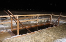 В Кудымкарском округе состоялись Крещенские купания 