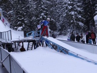 В Кудымкаре прошли соревнования летающих лыжников