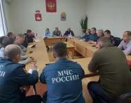 В администрации города Кудымкара состоялось внеочередное заседание комиссии по чрезвычайным ситуациям и пожарной безопасности