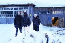 Студенты-волонтеры Коми-Пермяцкого агротехнического техникума поддержали семью участника СВО