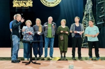 На прошлой неделе в торжественной обстановке были вручены знаки отличия ГТО работникам Коми-Пермяцкого драматического театра