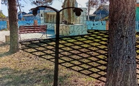 Проект инициативного бюджетирования «Благоустройство территории памятника воинам ВОВ по ул. Ленина в с. Егва»