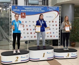 Ульяна Мехоношина "Мастер спорта России" по лыжному двоеборью