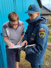 Информация о произошедших пожарах и проведенной профилактической работе за сутки 5 октября 