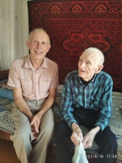 УЧАСТНИКУ ВЕЛИКОЙ ОТЕЧЕСТВЕННОЙ ВОЙНЫ ЛИВЕРИЮ ПОНОМАРЕВУ ИСПОЛНИЛОСЬ 97!