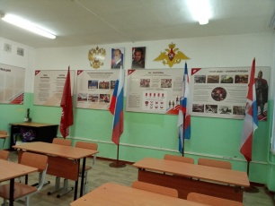 В школе № 8 Кудымкара открыли Комнату юнармейца