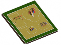 Обустройство детской площадки по пер. Майский в г.  Кудымкаре