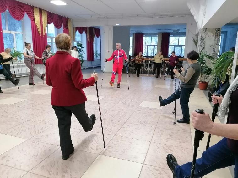 Мастер-класс по северной ходьбе