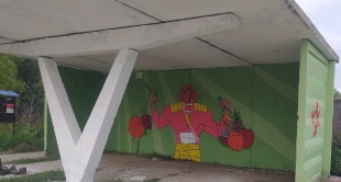 В Кудымкаре преобразилась еще одна автобусная остановка