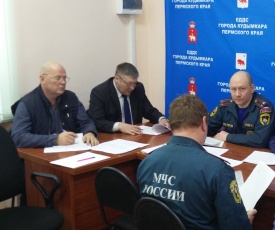 В администрации города обсудили вопросы пожарной безопасности и подвели итоги весеннего паводка