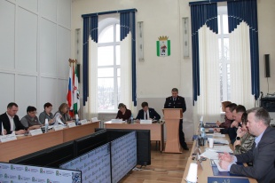 Временно исполняющий обязанности начальника территориального отдела полиции выступил перед депутатами Думы Кудымкарского муниципального округа