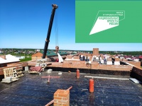 В Кудымкаре на улице Иакова Шестакова продолжается строительство многоквартирного жилого дома.