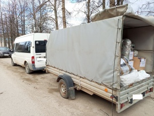 Очередной гуманитарный груз отправился нашим землякам в зону специальной военной операции