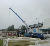 В Кудымкаре идет текущий ремонт крыши бассейна