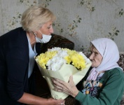 Жительницу города Кудымкара поздравили с вековым Юбилеем