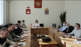 В администрации города Кудымкара состоялось еженедельное аппаратное совещание