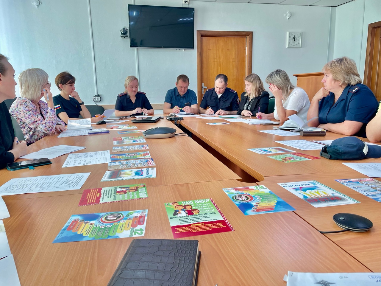 Подведение итогов работы комиссии по профилактике правонарушений за 8 месяцев 2024 года