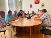 В администрации Кудымкарского округа состоялось еженедельное совещание с участием начальников отраслевых (функциональных) органов, управлений администрации, коммунальных и ресурсоснабжающих предприятий 