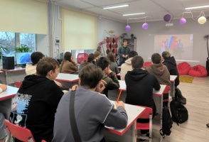  Встреча председателя Думы со студентами