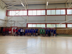 В Кочево прошли соревнования среди муниципалитетов Коми-Пермяцкого округа по волейболу