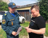 Информация о произошедших пожарах и проведенной профилактической работе за сутки 