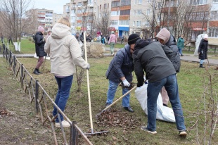 В Кудымкарском округе продолжаются весенние субботники.