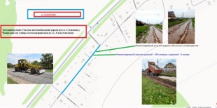 Проект инициативного бюджетирования «Текущий ремонт участка автомобильной дороги по ул. Сосновая д. Чащилова (от улицы Александровская до ул. Алексеевская)»