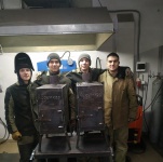 Печки-буржуйки для бойцов СВО изготовили студенты Коми-Пермяцкого профессионально-педагогического колледжа