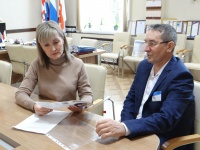 В администрации Кудымкарского округа состоялась рабочая встреча с социальным координатором филиала фонда «Защитники Отечества»