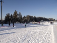 В период проведения лыжной трассы просим воздержаться от посещения лыжной трассы