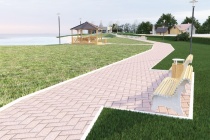 В этом году в поселке Пожва благодаря нацпроекту благоустроят набережную реки Камы