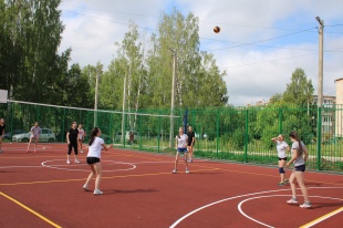 В День города в Кудымкаре открылась новая спортивная площадка