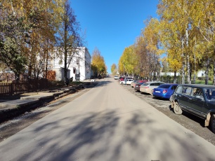 Завершен ремонт участка автодороги по ул. Советская