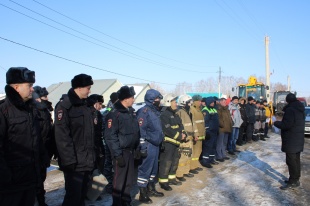 В городе Кудымкаре проведена практическая тренировка по отработке действий во время паводка