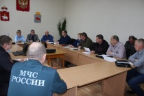 В администрации города Кудымкара состоялось заседание противопаводковой рабочей группы