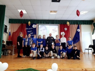 Уроки мужества: Встреча ветерана МВД с молодым поколением 