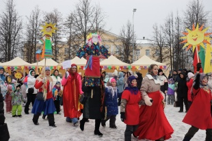 Народное гуляние «Гажа Масленича!» («Веселая масленица»)