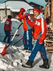 В рамках молодежной патриотической акции «Десант Прикамья» в Кудымкарском муниципальном округе десантировался ветеранский отряд «Мамонты»