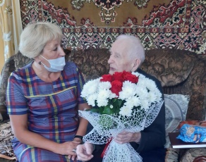 Сегодня, 16 августа, исполнилось 95 лет жителю города Кудымкара, участнику Великой Отечественной войны Ливерию Константиновичу Пономареву.