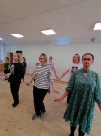 Мастер-класс по народному танцу для родителей наших учеников.