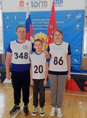 Семейная команда из Березовки приняла участие в региональном фестивале ГТО